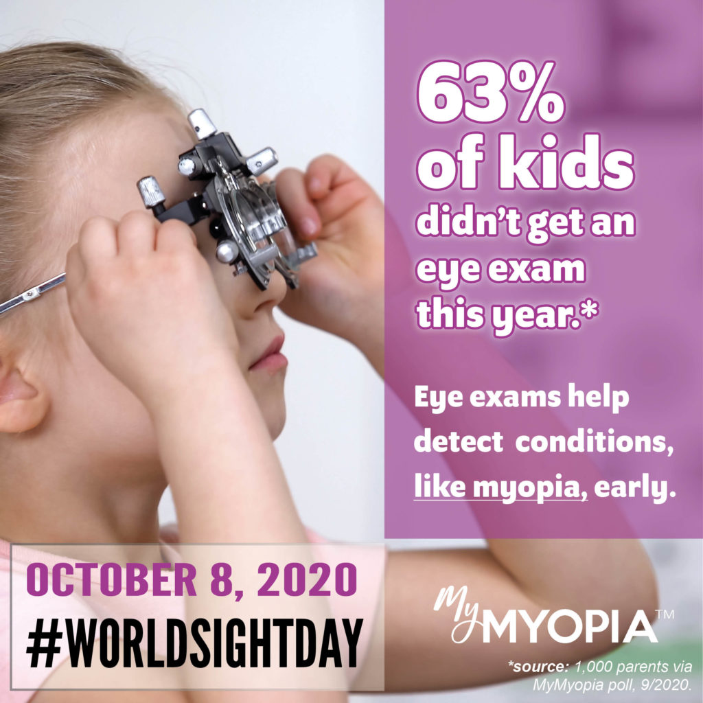 World Sight Day 2020 63% of kids didn't get an eye exam this year